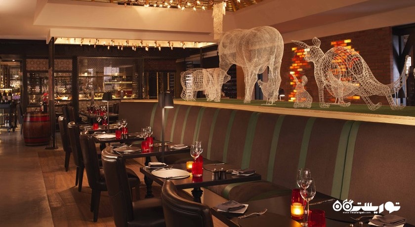 رستوران بوشمن هتل آنانتارا د پالم دبی ریزوت 